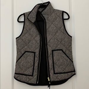 Jcrew tweed vest